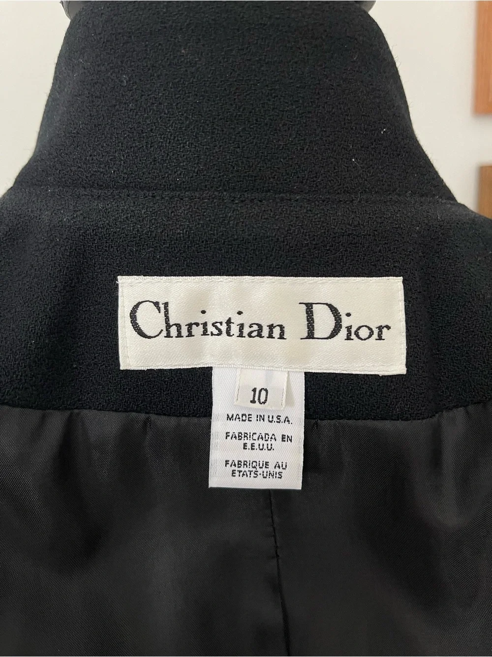 Dior timeless black